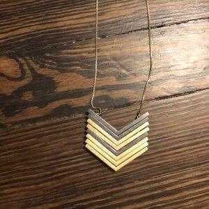 Madewell Arrowstack Necklace NWOT